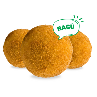 3 Arancine al ragù + bibita