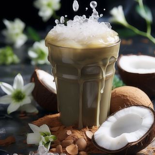 Crema de pistacho en agua de coco(500 Ml.)