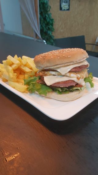 Hamburguesa Donde siempre