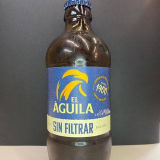 Cerveza Aguila sin filtrar