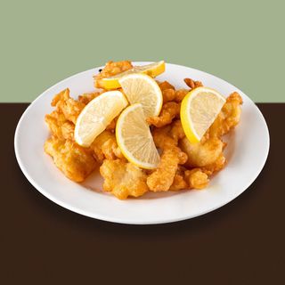 60 Pollo fritto in salsa limone