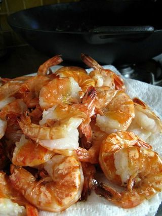 Crevettes Au Sel