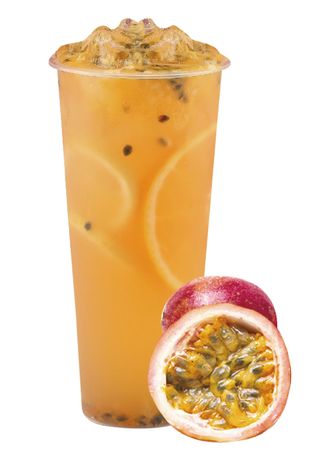 Fruit tea passion fruit