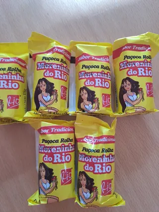 Paçoquita 15 gramas unidade