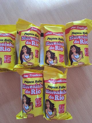 Paçoquita 15 gramas unidade