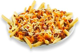 Papas cheddar (ración)