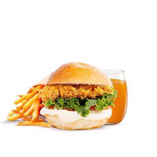 Menu enfant burger viande 