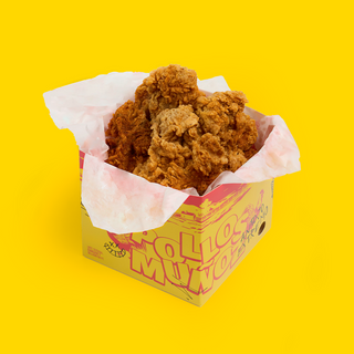 Pollo frito hipercrujiente de Pollos Muñoz