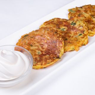 Placki ziemniaczane ze śmietaną