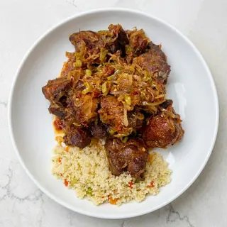 Croupion De Dindon Sauté