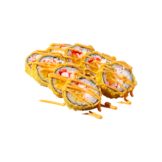 Roll w tempurze z krewetką