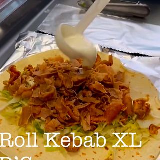 Rollo Döner kebab XL ternera