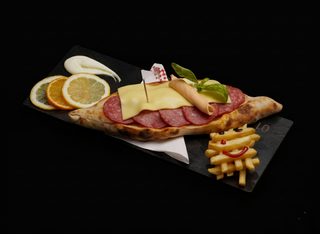 Baguette Farcie Salami Fromage