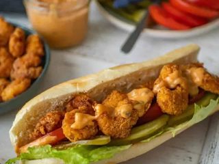 Sandwich Crevettes+frites