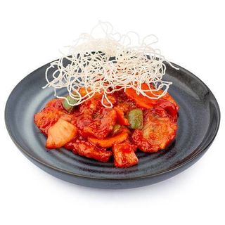 183.Filet z Okonia Morskiego w Sosie Słodko-Kwaśnym (330g)