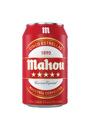 cerveza mahou (330 ml.)