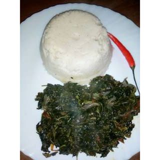 Ugali Kienyeji Mboga