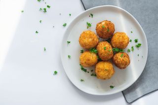 Arancino agli spinaci