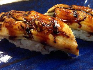 54. Nig. Sake spicy flambé - 2 pezzi