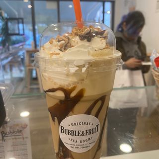 Bubble tea cream perle e sciroppo a scelta piccolo