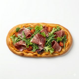 Coca De Pernil Salat