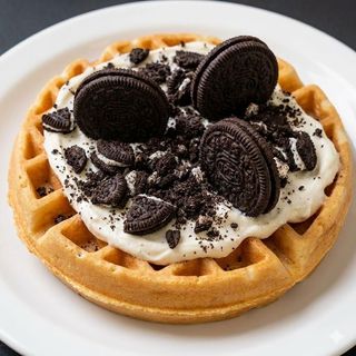 Waffle al Oreo