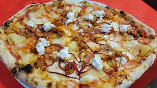 Pizza classica senza glutine tonno e cipolla