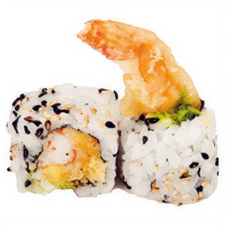 43. Ebi Tempura Uramaki (8 Pzs.)