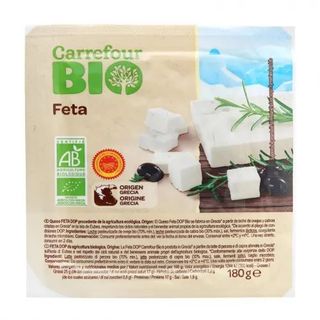 Queso Feta Ecológico Carrefour 180 Gr.