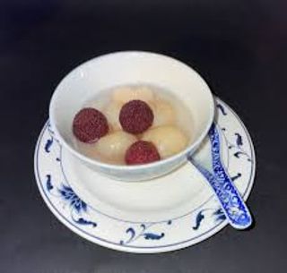 Frutta cinese in barattolo