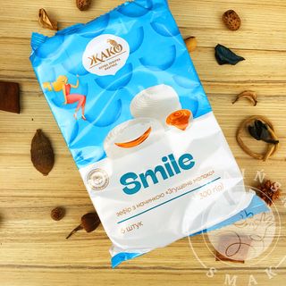 Zefir “Smile” z nadzeniem o smaku mleka zagęszczonego 300g