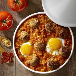 Tagine Kefta aux Œufs