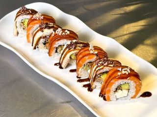 Рол з трьома видами риби (400g)