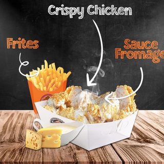 Dido fromage avec frites 