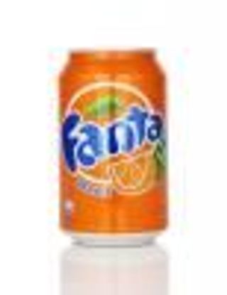 Fanta naranja lata