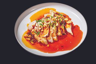 Pollo piccante con arachidi del Sichuan - freddo