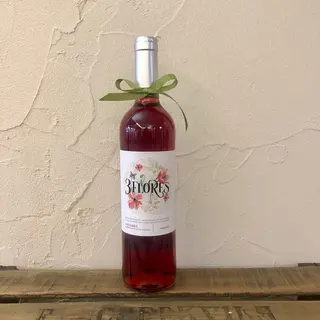 VINO rosado 3 Flores