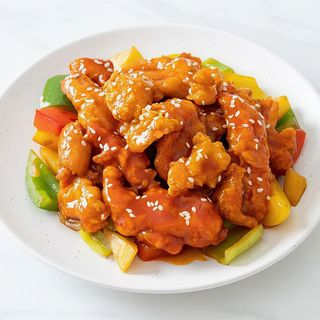 179. Pollo agridulce