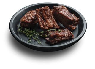 ШАШЛИК ЗІ СВИНЯЧОГО РЕБРА В МЕДОВО-СОЄВОМУ СОУСІ 200г