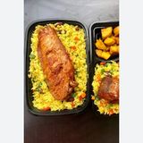 FRIED RICE X BIG TURKEY X COLESLAW / PLANTAIN 