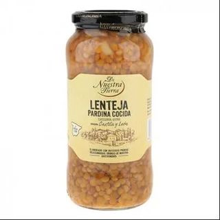 Lenteja Pardina Categoría Extra de Nuestra Tierra 570 Gr.