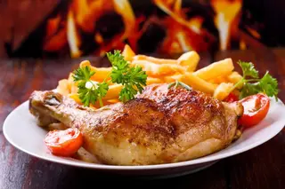 1/4 De Poulet Sec