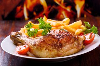 1/4 De Poulet Sec