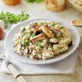 Risotto Poulet, Champignons