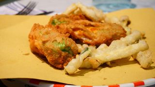 Fiori di zucca ripieni - e sciurilli mbuttunati