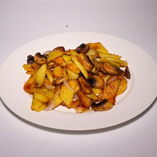 Картопля смажена по-домашньому з грибами (250г)