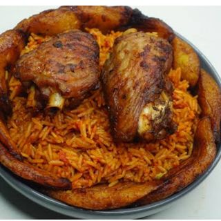 JOLLOF RICE X BIG TURKEY X PLANTAIN 