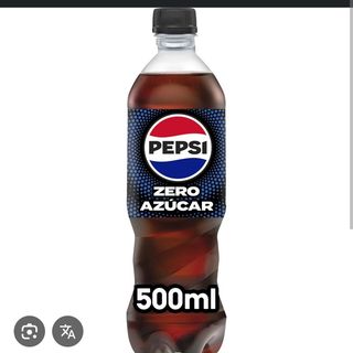 Pepsi 500 ml zero azucar