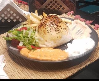 Hamburgeri Kofta Kömür Izgara