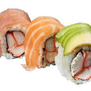 Rainbow Roll (8 Uds.)